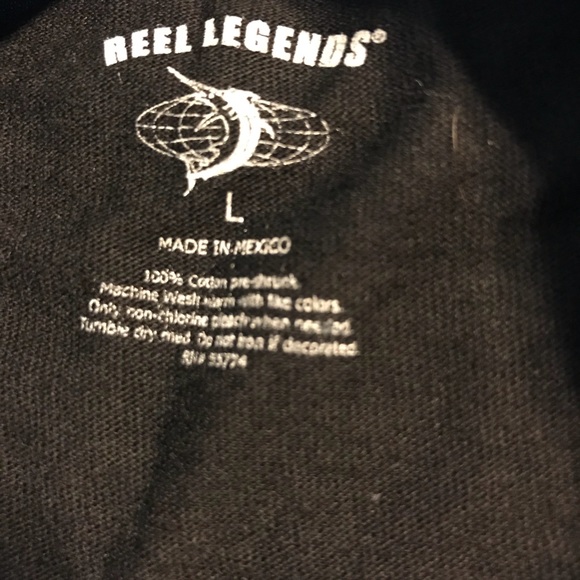 Reel Legends crew neck top, NWT - Picture 4 of 7